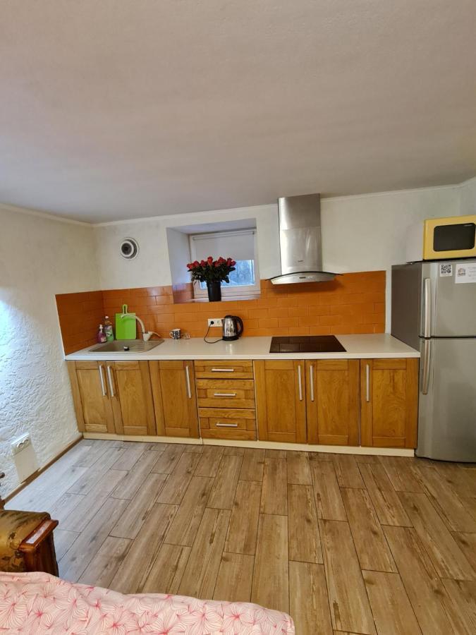 Студіо На Кoновальця Lägenhet Lviv Exteriör bild